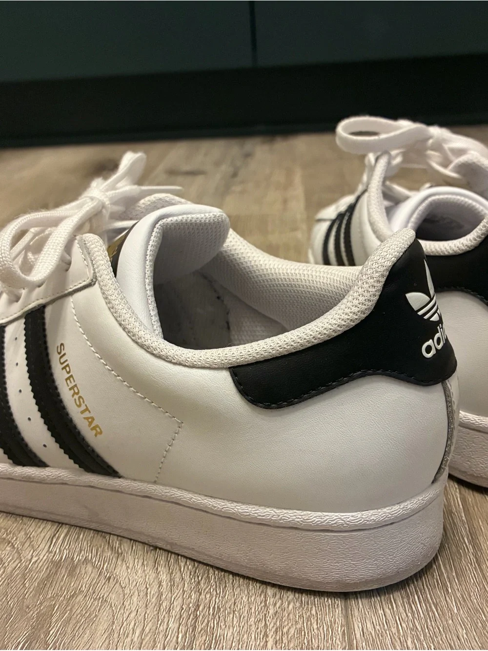 Adidas Superstar Shell Toe Sneakers in White